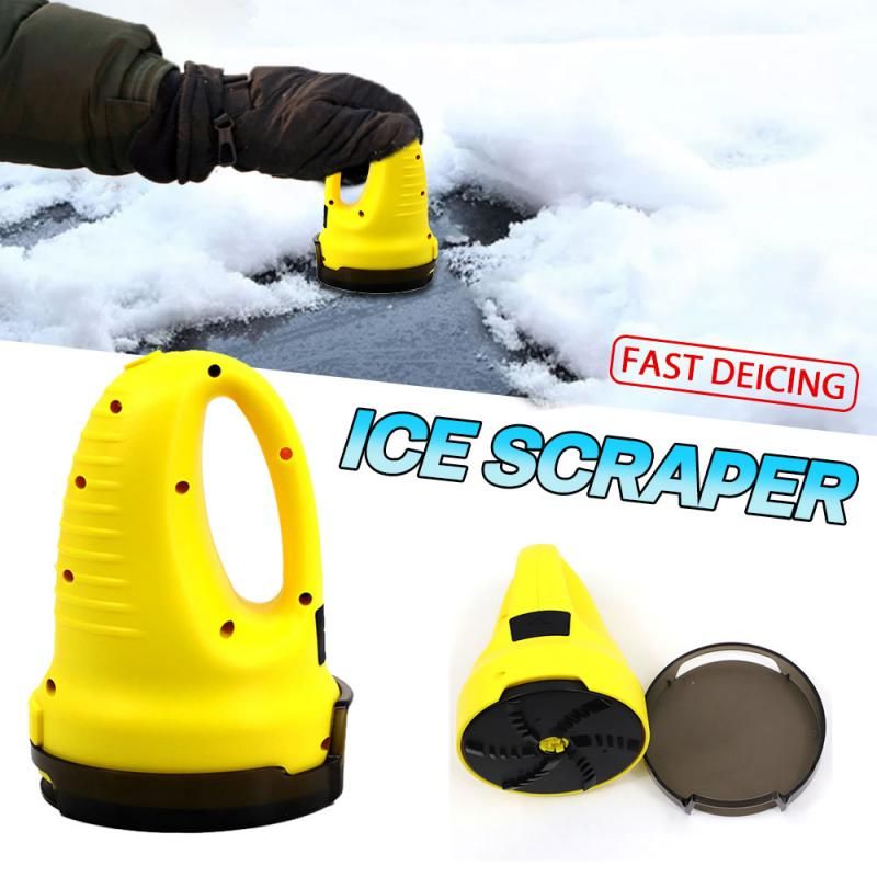 Household Small Electric Ice Scraper Electric Ice Ejector Snow Shovel Windshield Defrosting Cleaning Tool Car Wash Maintenance_voghion.com