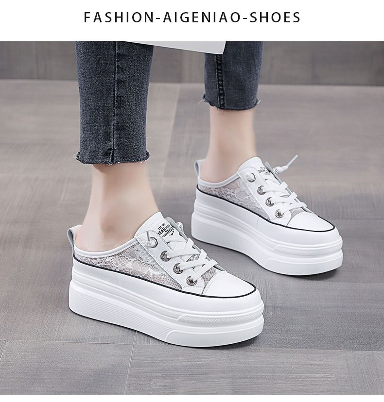 Baotou Halbschuhe Damen im Sommer 2024, beliebtes Internet, Biskuitkuchen mit dicker Sohle, kleine weiße Absätze,_voghion.com