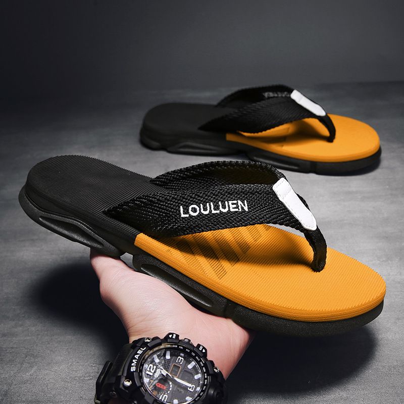 Sandali estivi a spina di pesce con suola spessa Lu Lu'an per uomo, pantofole antiscivolo, nuove scarpe da spiaggia alla moda per esterni_voghion.com