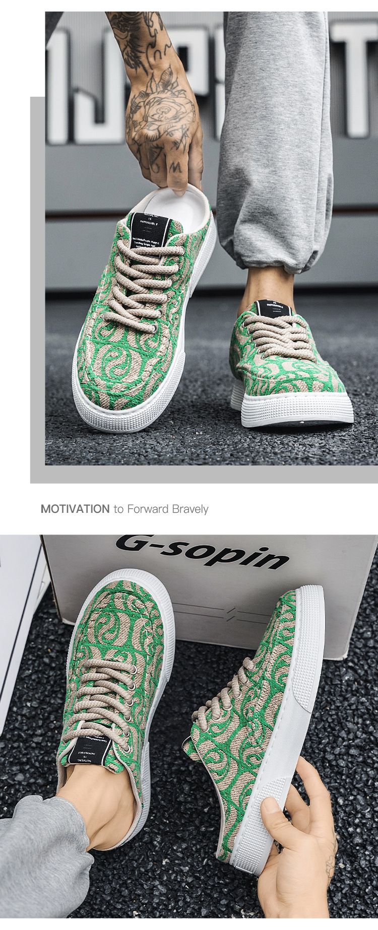 Canvas Herrenschuhe, Atmungsaktiv Sportlich Lässig Im Sommer, Brett Mit Mesh-Oberfläche, Faule Person Kann Ohne Absatz Auftreten,_voghion.com