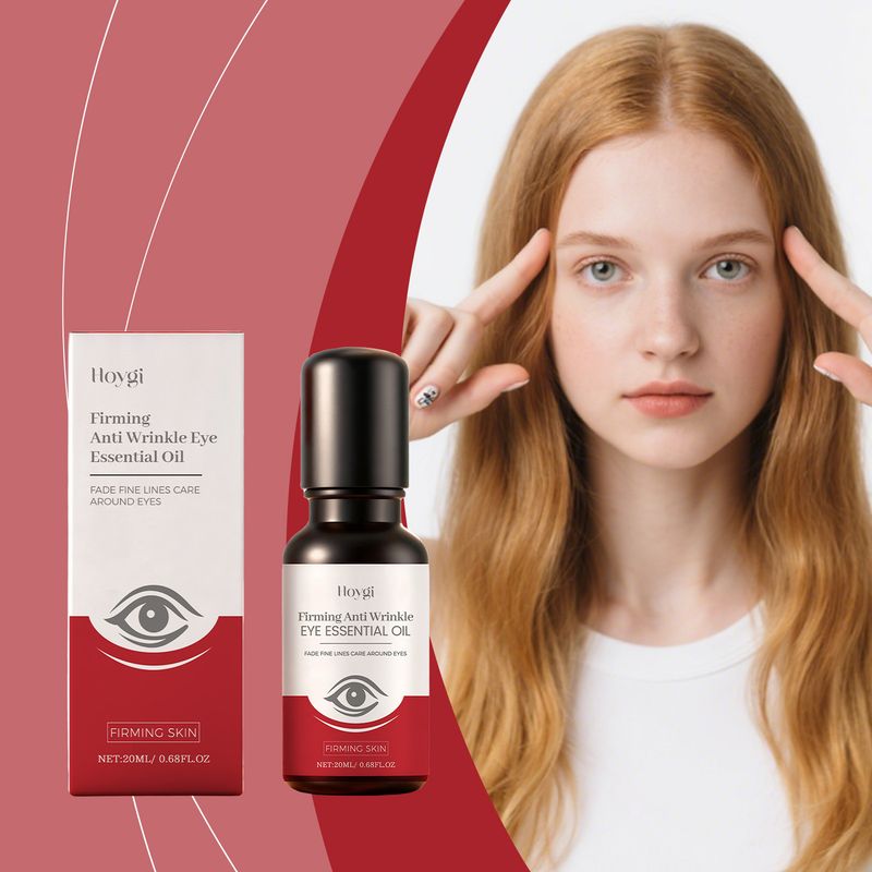 HOYGI Augenroller spendet trockener Haut um die Augen Feuchtigkeit, massiert Elastizität, zartes, feuchtigkeitsspendendes Essenzöl_voghion.com