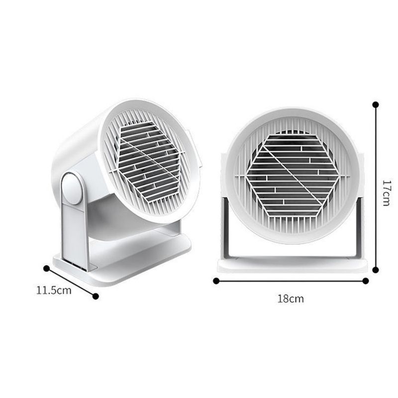 2023 Energy Saving Small Heater - Economical Electric Warm Air Blower For Personal Use, With US/EU Plug_voghion.com