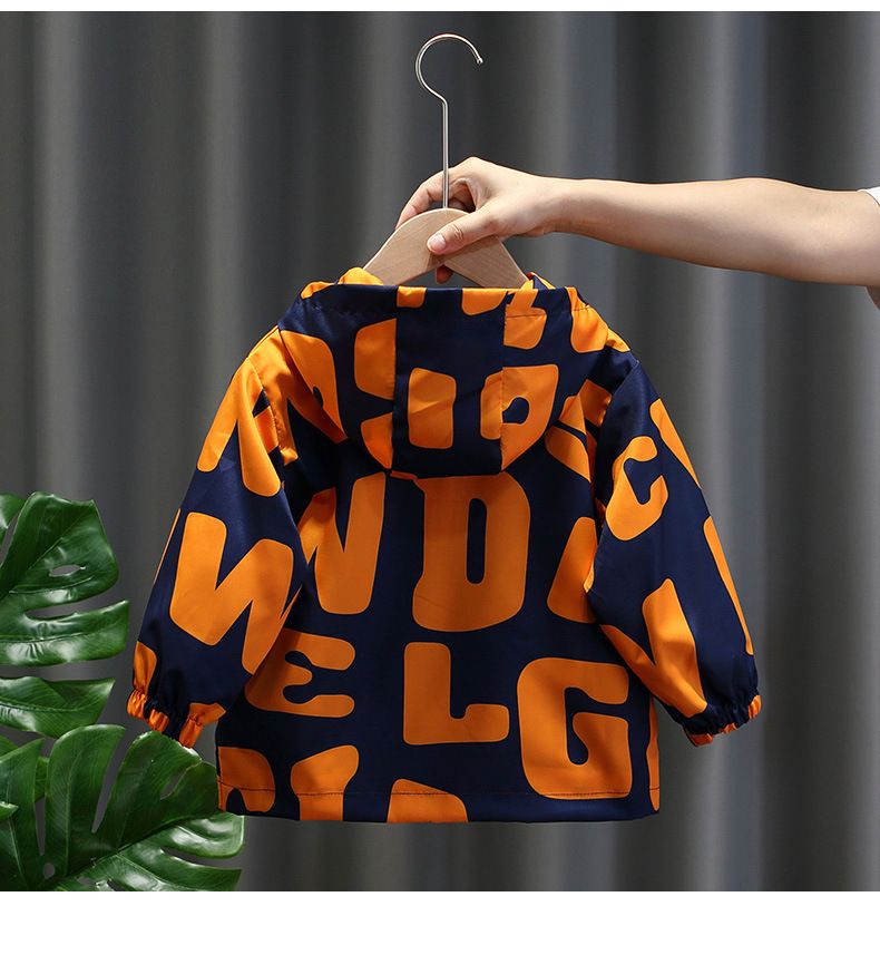Junge Trenchcoat Herbst Kinder langer Mantel Baby Frühling und Herbst Jacke Top_voghion.com