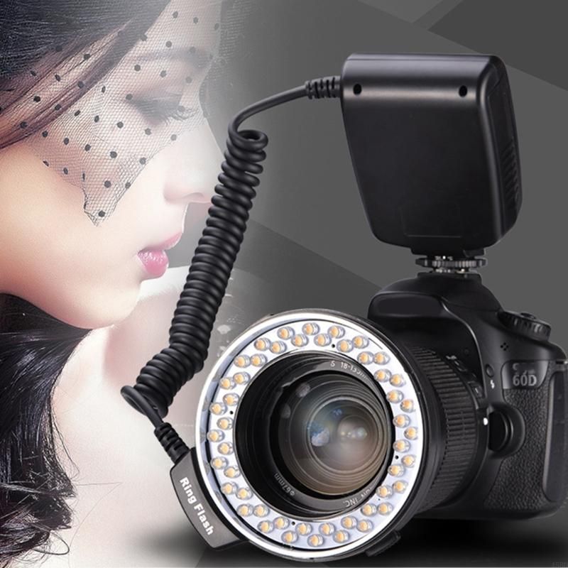 ro Photography Light With LCD Screen 7 Lighting Modes 8 Rings Adapters For Enhanced Imaging Effects 45BD_voghion.com