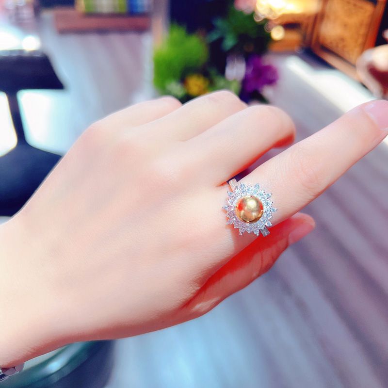 Thai Amulet Cuban Xi Weng Gold Attracting Simi Star Mercury Gold-Eating Gift Ring_voghion.com