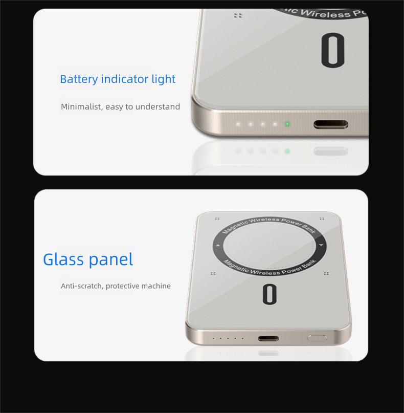 Suporte magnético flash carregamento rápido iphone 16 celular portátil compacto ultrafino power bank_voghion.com