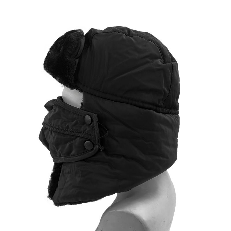 Unisex Winter Fleece-Lined Earflap Hat - Windproof Cold Weather Trapper Hat For Outdoor Activities & Cycling (Multiple Colors)_voghion.com