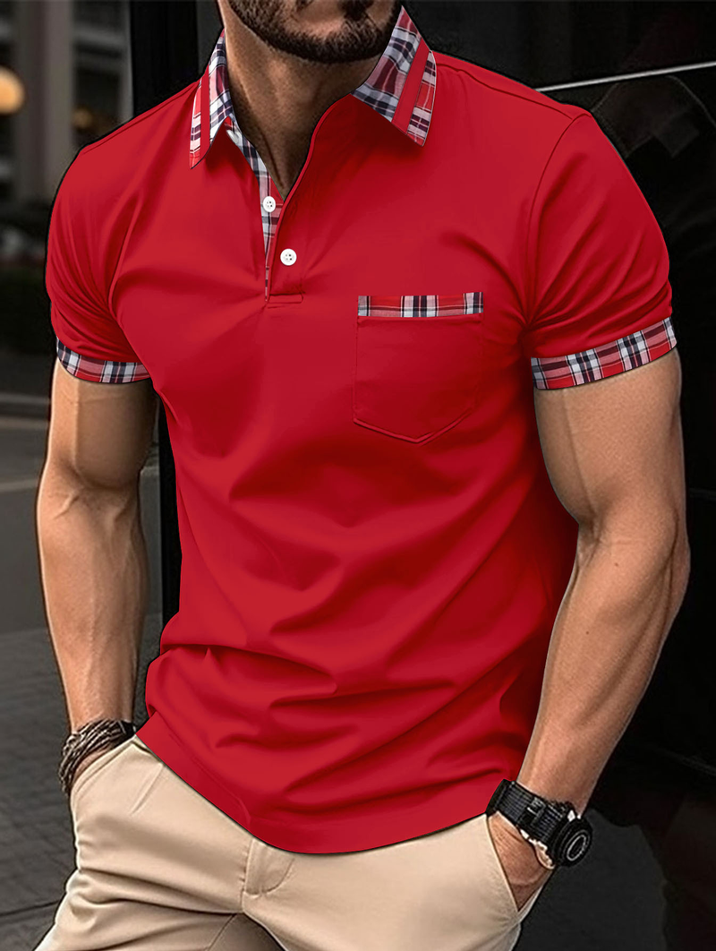 2025d 2025 Summer Men's Button Pocket Henley Collar Sports Polo Shirt_voghion.com