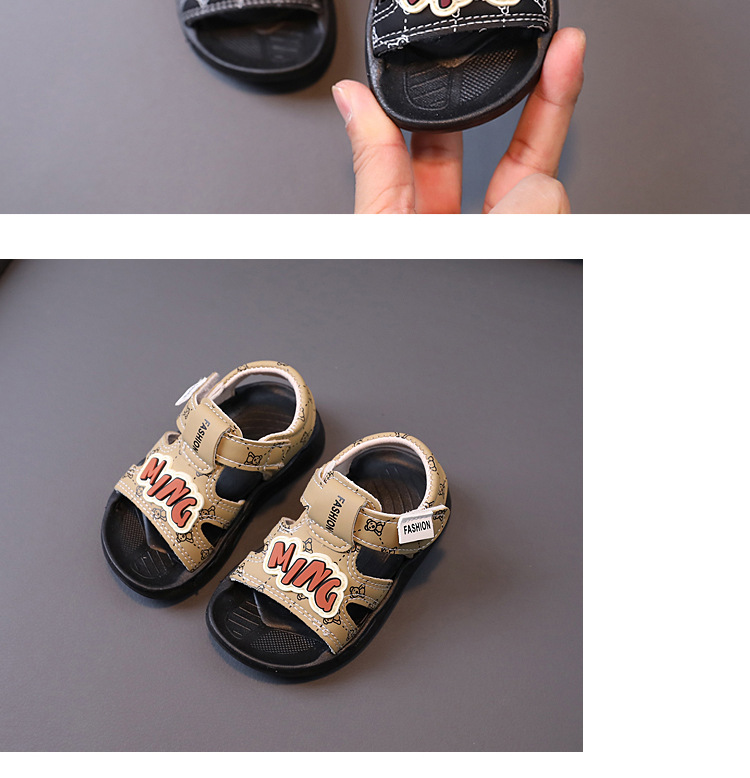 2024 Estate Nuovi Bambini 1-6 Anni 3 Ragazzi Sandali da Spiaggia per Ragazze con Suola Morbida Scarpe da Passeggio Tendenza_voghion.com