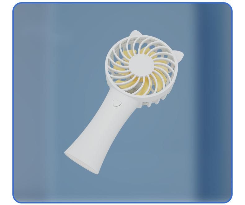 Neuer tragbarer USB-Schlafsaal-Desktop-Stiller wiederaufladbarer Mini-Ventilator_voghion.com