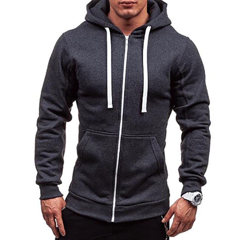 2025 Νεότερο ζεστό φθινόπωρο χειμώνα μόδας fleece hoodie ανδρικό casual λεπτό θερμικό τζάκετ με κουκούλα φούτερ με φερμουάρ εξωτερικό ρούχο ζεστό_voghion.com