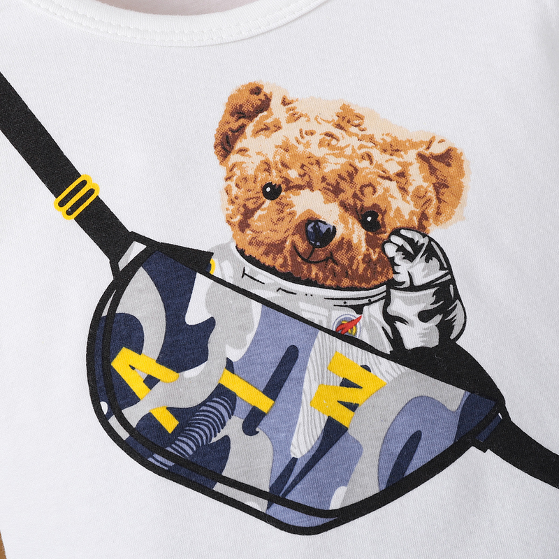 Set con felpa con cappuccio Mother&Kids per ragazzi, borsa per plancton, set in due pezzi stampato_voghion.com