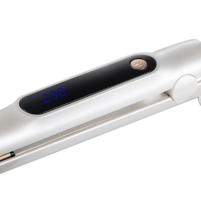 RAF Europäische Norm grenzüberschreitender Heizclip für glattes Haar, tragbarer LCD-Bildschirm, flauschiger multifunktionaler Haushaltsclip_voghion.com