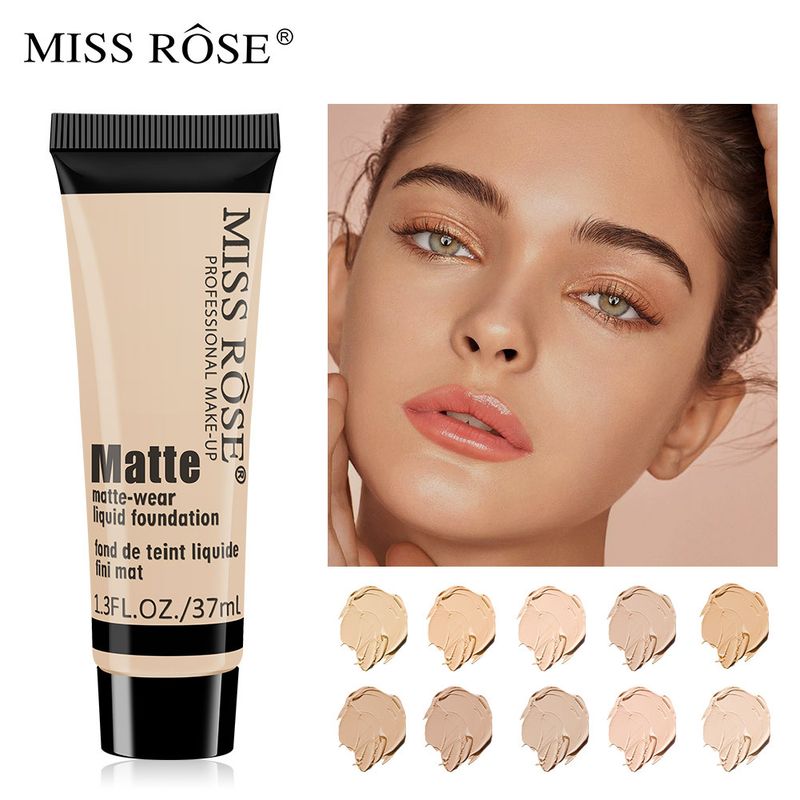 Base líquida corretivo creme MISS ROSE_voghion.com