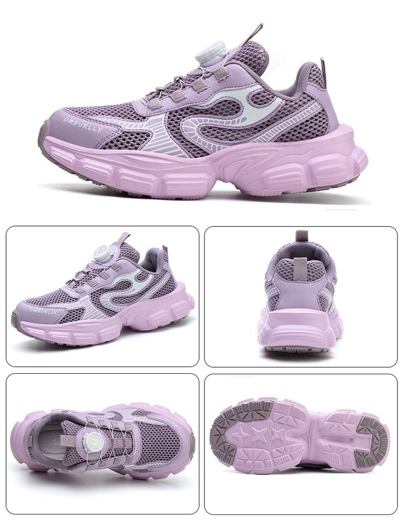 New Women's 4.0 European Standard Kevlar Midsole Safety With Rotating Buttons, Smashing And Anti Stabbing Work Shoes_voghion.com