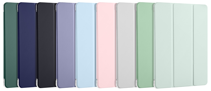 For Vivo Pad Tablet Case 2022 11 inch Tri Fold Solid PU Leather Soft TPU Back Shell For Vivo Pad 11 Cover With Pen Slots Funda_voghion.com