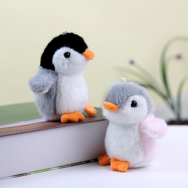 Baby Plush Penguin Cute Toy Soft Stuffed Doll Keychain With Adorable Design And Highquality Pp Cotton Filling_voghion.com