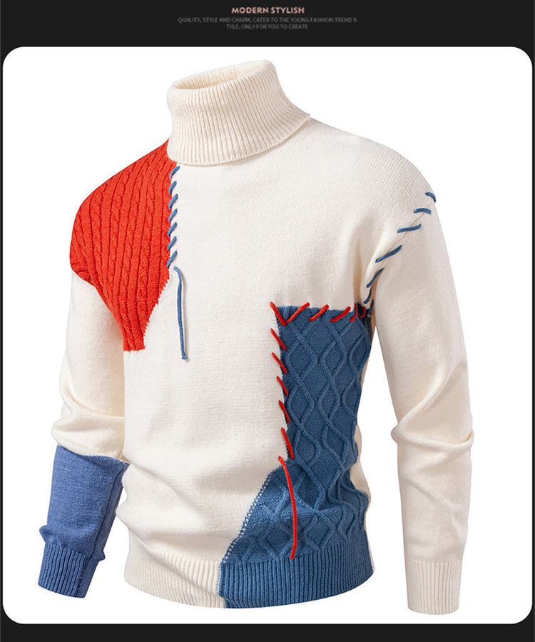 "Herren Casual Strickpullover – Weicher Rundhalspullover für Herbst & Winter in Schwarz, Grün & Blau"_voghion.com