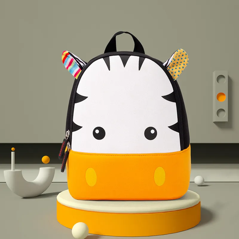 Backpacks 3D Cartoon Animal Children Cute Bear Monkey Cow Kids Bags School Bag Kindergarten Boys Girls Schoolbags Mini_voghion.com