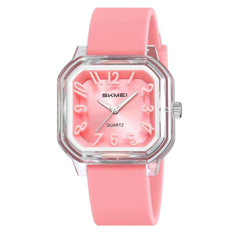 Reloj de cuarzo Moment Beauty Summer Jelly Color para mujeres y estudiantes, con correa de silicona, a la moda, para parejas_voghion.com
