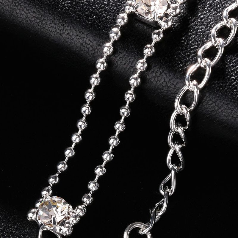Bijoux pour femmes, chaîne d'épaule en perles de diamant et strass, chaîne de corps tendance et esthétique pour mariage_voghion.com