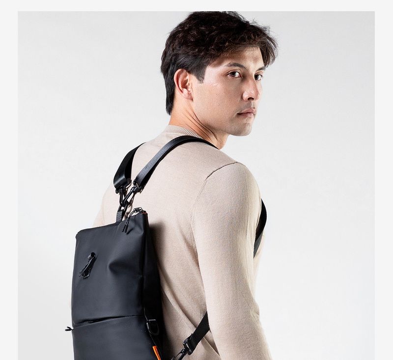 Expandable Men's Crossbody Bag, Can Be Converted Into A Shoulder Bag, Multifunctional Bag For Travel Commuting, 2025 Spring New_voghion.com