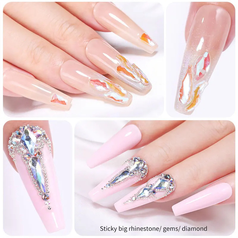 Colle à ongles sans lavage, colle pour chants, colle à calfeutrer Net Red Soft Fat Man, colle forte, colle diamant, colle spéciale nail art_voghion.com