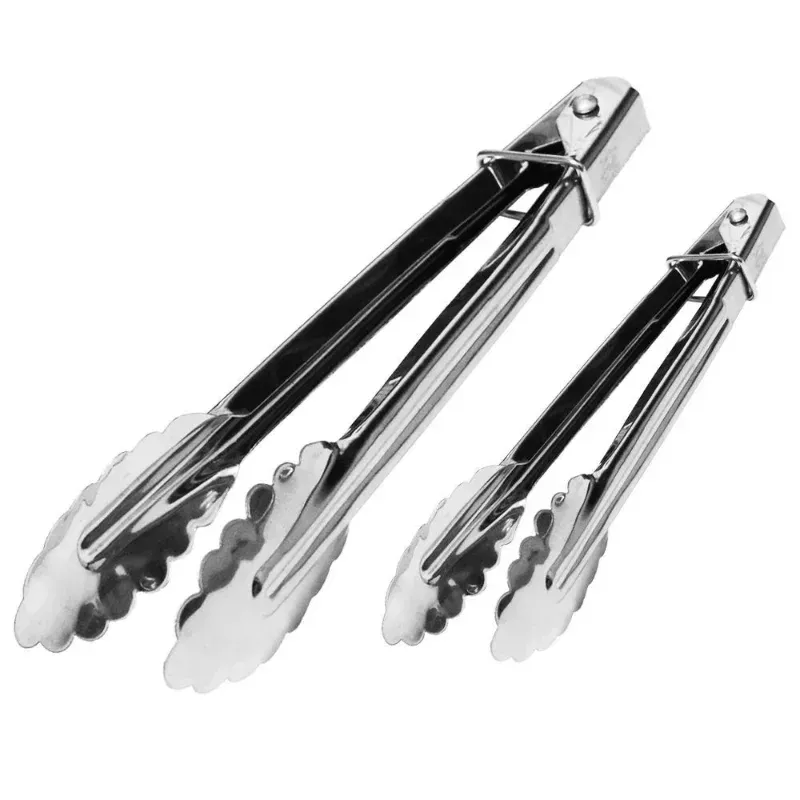 Edelstahl Küche Lebensmittel Zange Haushalts Produkte Kochen Utensilien Kochgeschirr Bbq Assesories Grill Zubehör Buffet Brot_voghion.com