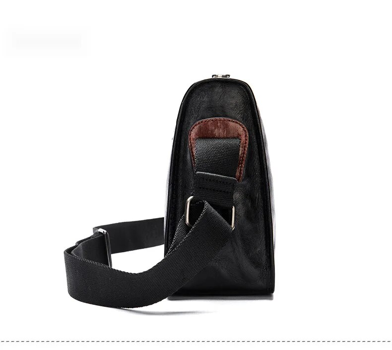 Malinte Head Große Kapazität Casual Fashion Crossbody Leder Hand Grab Muster Single Shoulder Herren Briefträgertasche_voghion.com