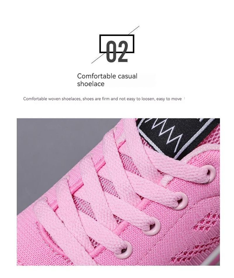 2023 Neue koreanische Version der Damen-Lässige, luftgepolsterte Laufschuhe, atmungsaktive Sportschuhe mit weicher Sohle_voghion.com