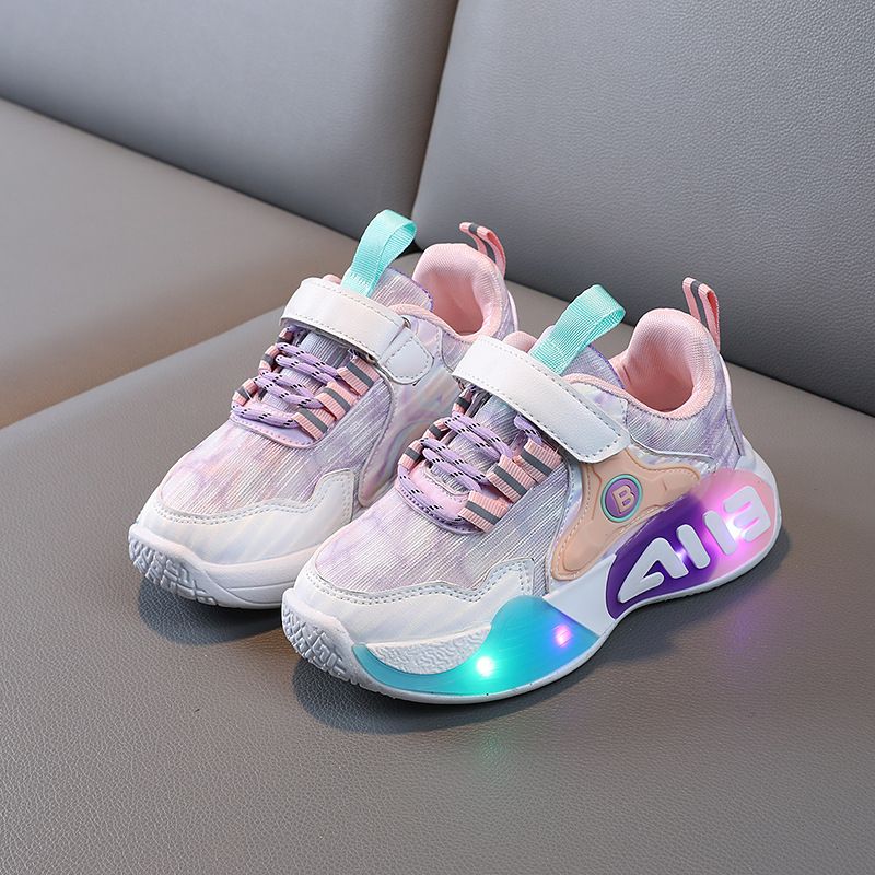 Boys' Cool Velcro Sports 2025 Autumn New Collection, Handsome Children's Running For Middle And Large Sized Children,_voghion.com
