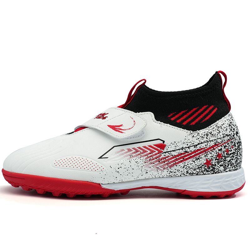 Lacci anti-allacciatura in pelle Venzu Ultrafine Fiber per adolescenti, tacchetti antiscivolo, scarpe da calcio per allenamento giovanile_voghion.com