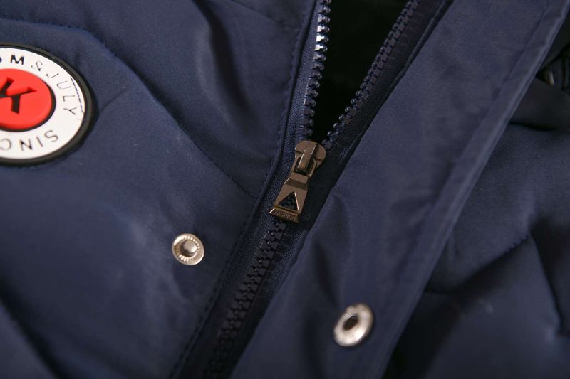 European And American New Winter Boys' Cotton Coats For Children's Middle And Large Children With Hoods, Plush And Thickened Warm Cotton Coats_voghion.com