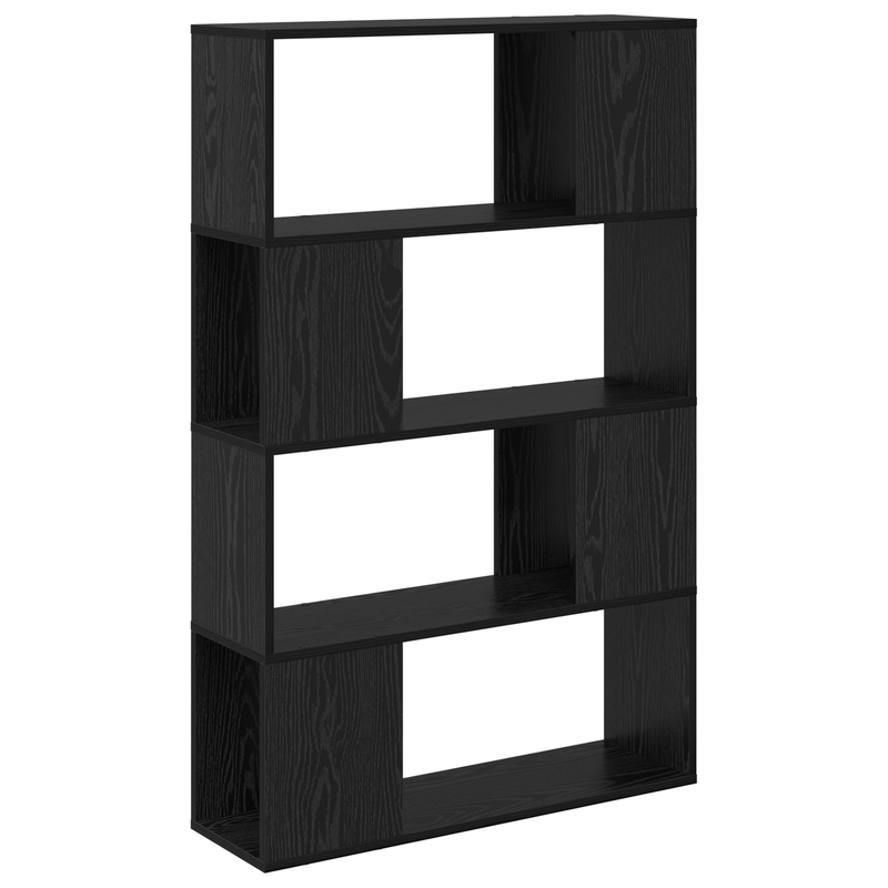 Unterhaltungszentrum Schwarze Eiche Holzwerkstoff 80 x 24 x 124 cm_voghion.com