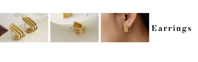 Gargantilla de tubo chapada en oro sin deslustre de Peri'sbox, disponible en stock, para mujer, estilo punk, de acero inoxidable y cuero negro._voghion.com