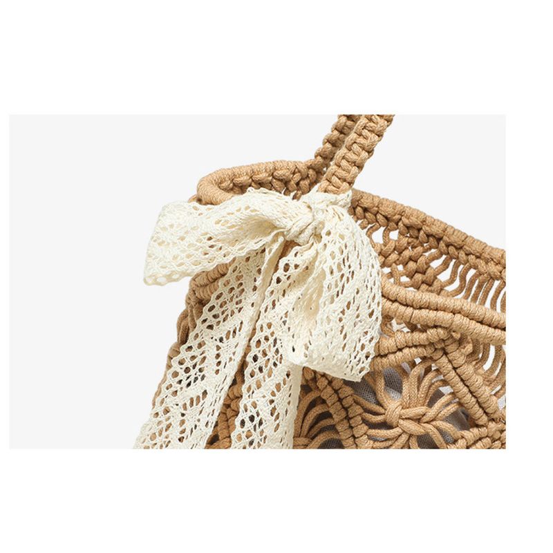 Borsa a tracolla multifunzionale da donna in paglia da spiaggia, casual, intrecciata, 2025, alla moda, leggera, personalizzata_voghion.com