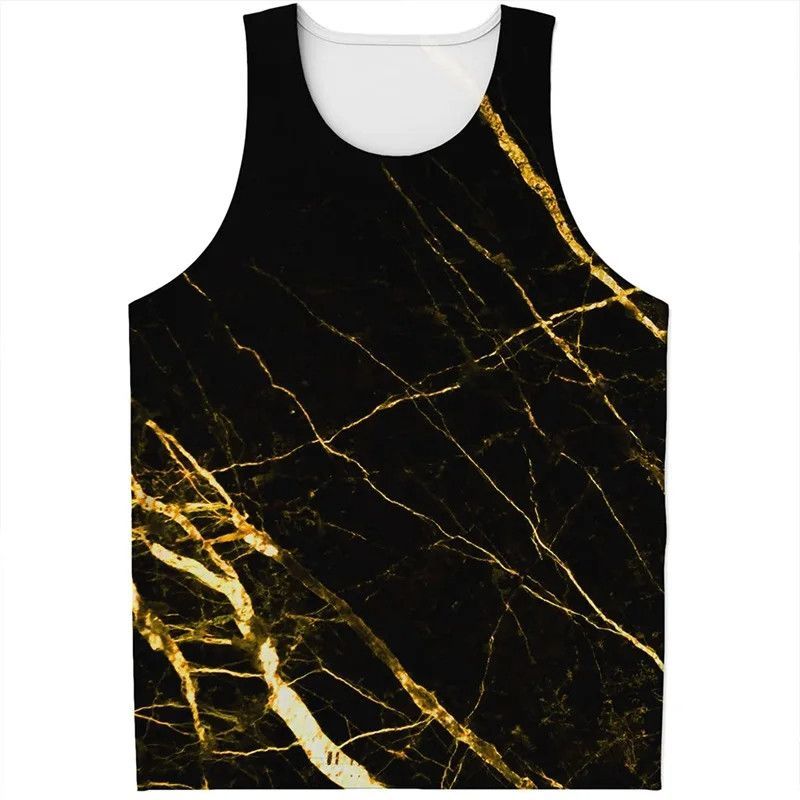 Summer Hawaiian Plus Size Art Print Quick-Dry 3D Printed Breathable Men's Daily Pullover Vest_voghion.com