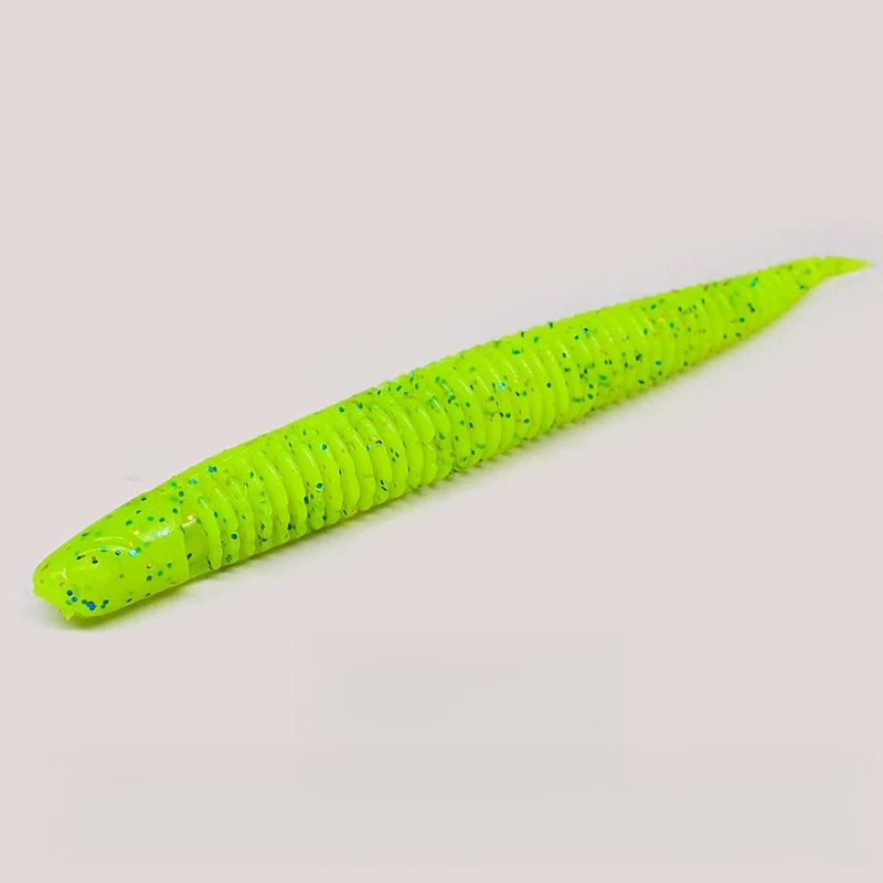 Light Dance Soft Black Pit Needle Tail Slow Sinking Mandarin Lure Fish Bait Worm Bottom Root Fishing_voghion.com