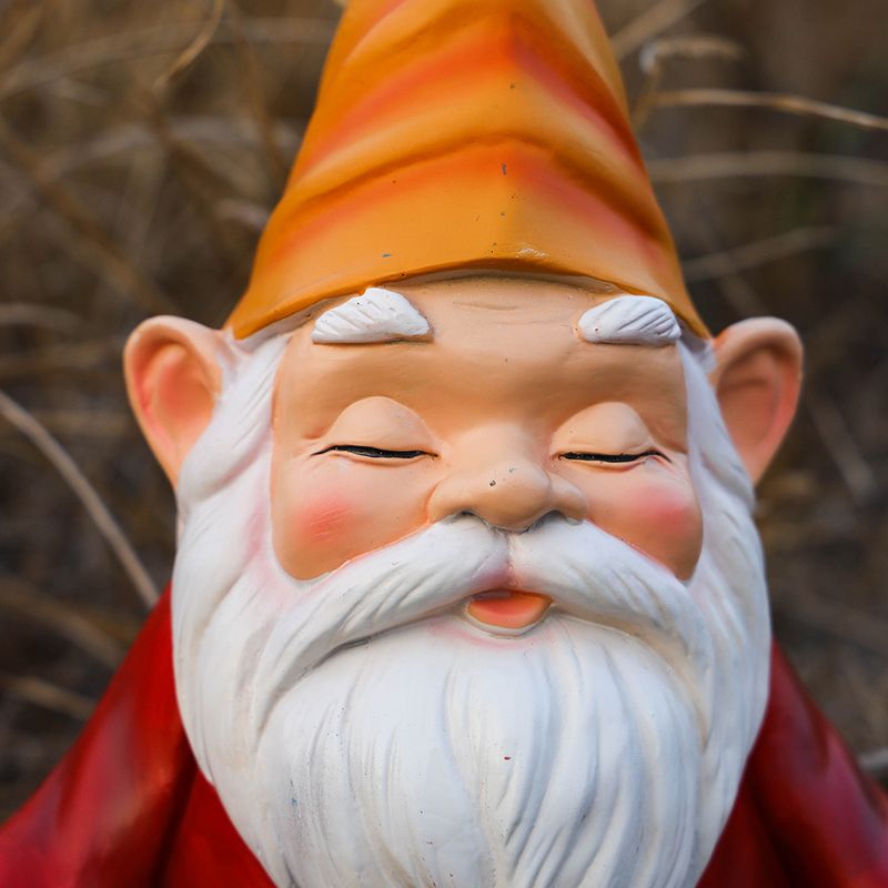 Neu Meditation Gnome Garten Ornament Hause Im Freien Zwerg Elf Dekoration Harz_voghion.com