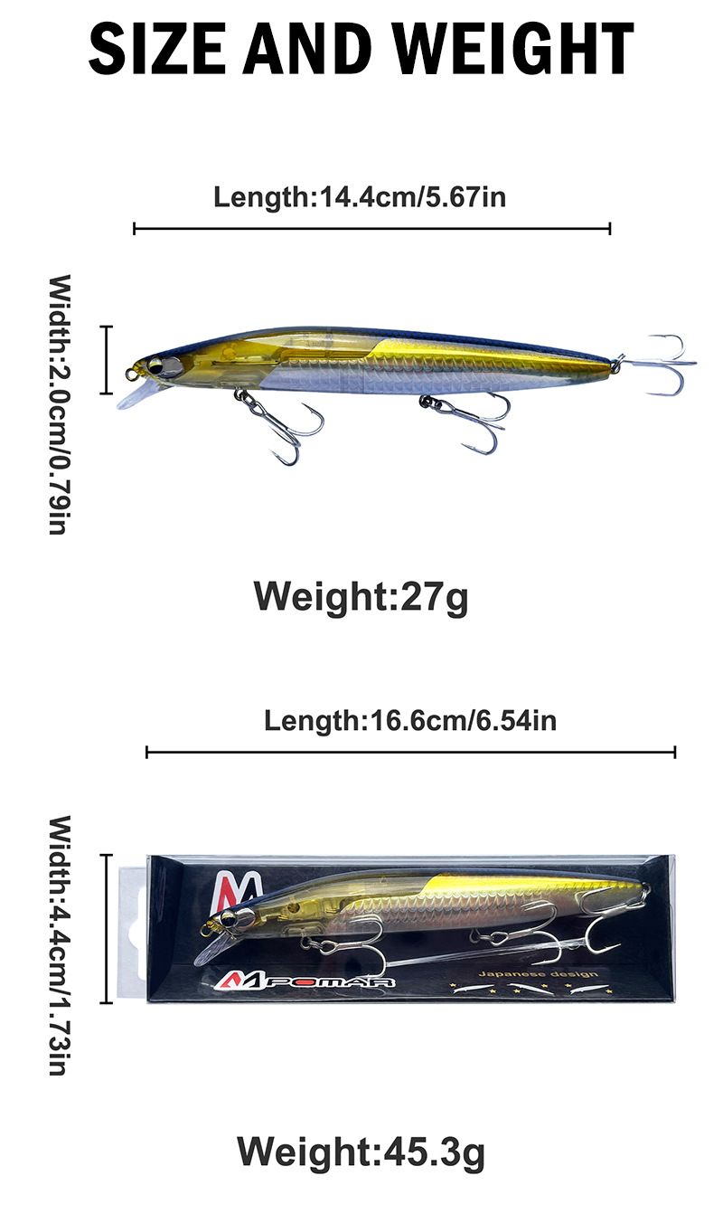 Casting Lure Long Tongue Board Floating Minnow Lua Hard Bionic Bait Freshwater Saltwater Explosive Fishing Accessories_voghion.com