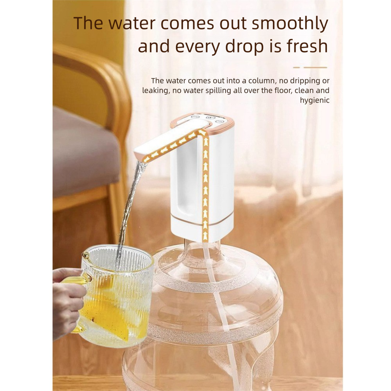 Pompa elettrica silenziosa Miyoupin, distributore automatico di acqua per uso domestico ricaricabile, piccolo_voghion.com