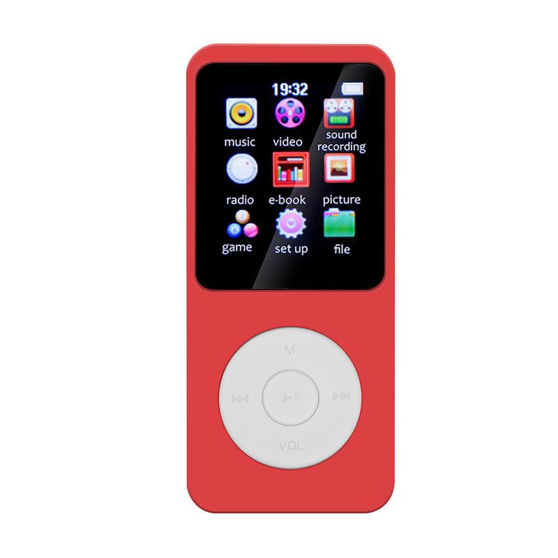 MPZ Type-C Hifi Lossless Music Player Bluetooth-Compatible5.0 Student Walkman Support FM Radio E-Book Recording For Kids_voghion.com