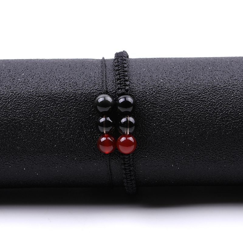Ensemble de bracelets pour couple en lapis-lazuli et améthyste – Bijoux tressés en quartz rutile doré et pierre de raisin, cadeau en pierres précieuses naturelles pour couples_voghion.com
