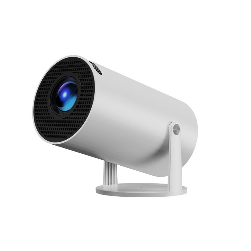 Schermo di proiezione portatile PTZ per casa, campeggio, esterni, HD, telefono cellulare, proiettore a canna di cannone_voghion.com