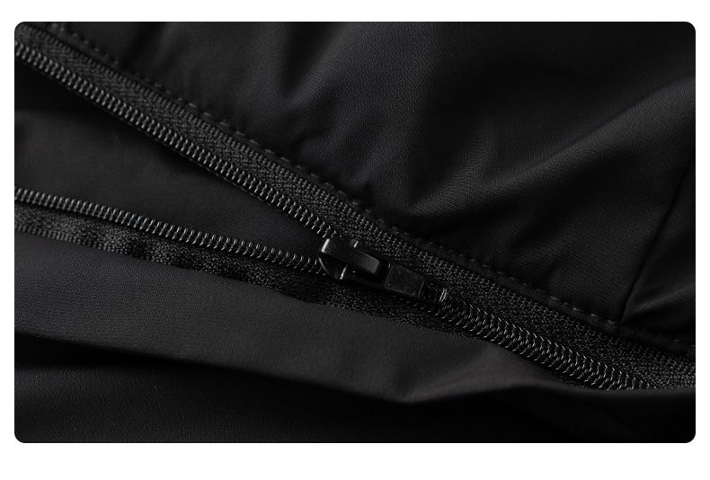 Unisex Extreme Cold Weather Down Jacket – 90% White Duck Down, 600 Fill Power, Waterproof Ski Parka (Black/Red/Navy)_voghion.com