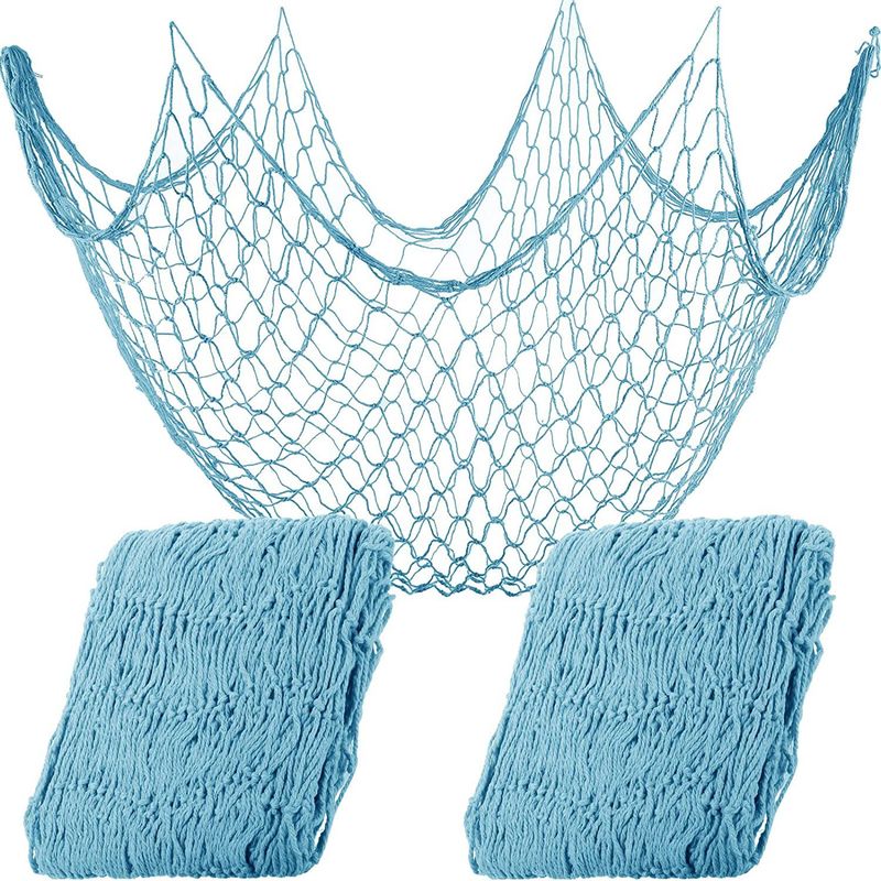 Decorazione a forma di rete da pesca, decorazione per feste subacquee a tema sirena, tema marino, articoli per feste in spiaggia alle Hawaii_voghion.com