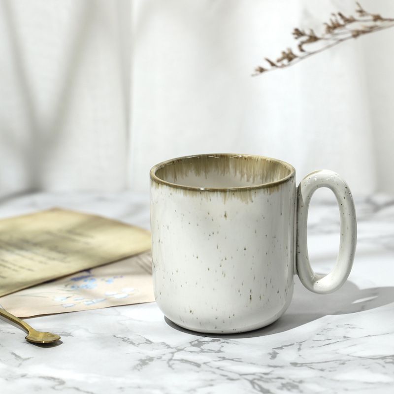 Keramiktasse mit Antikglasur – Kaffeetasse im skandinavischen Stil für Büro und Zuhause, handgefertigte rustikale Teetasse mit kreativ strukturierter Oberfläche für Kaffee oder Wasser_voghion.com