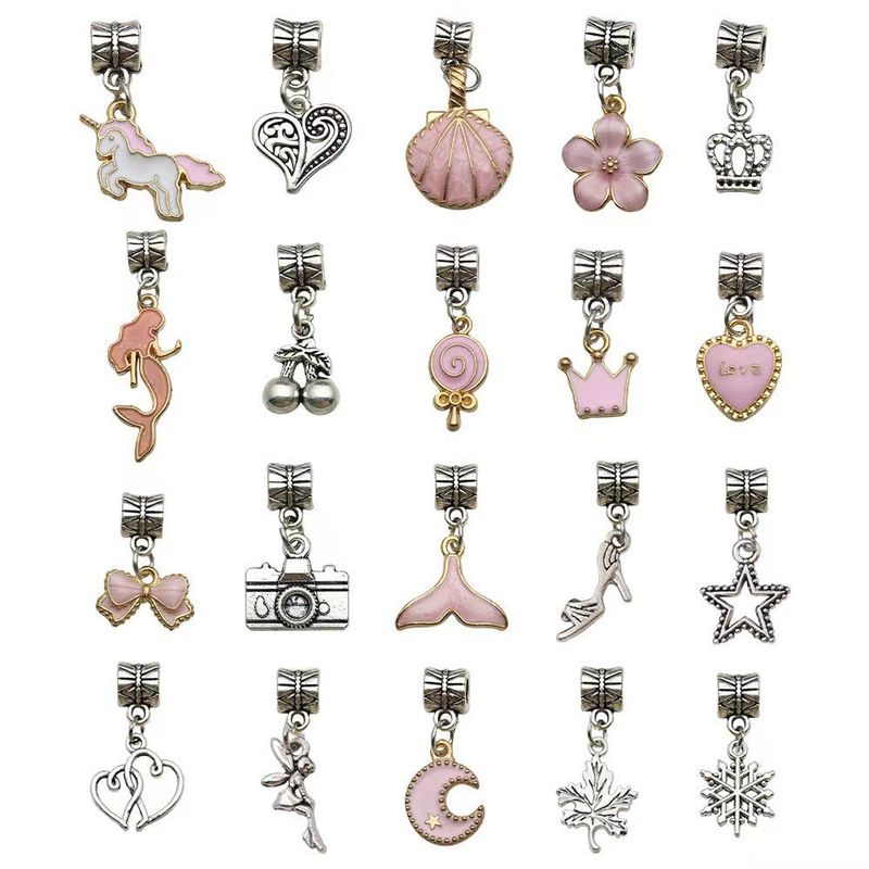 66 lecca-lecca arcobaleno a forma di palloncino con unicorno, set di braccialetti fai da te per bambini_voghion.com