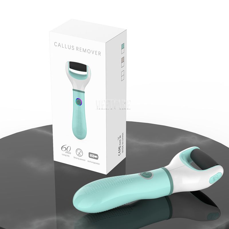 Elektrischer Fußschleifer, automatische Pediküre-Werkzeuge, Fußschleifpapierfeile, tote, nasse und trockene Hornhaut, Hornhautentferner, wiederaufladbarer Fußreiniger_voghion.com