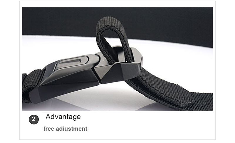 Cinturón táctico con hebilla de liberación rápida de metal caliente, cinturón de supervivencia elástico transpirable para hombres, cinturón militar de estiramiento largo_voghion.com